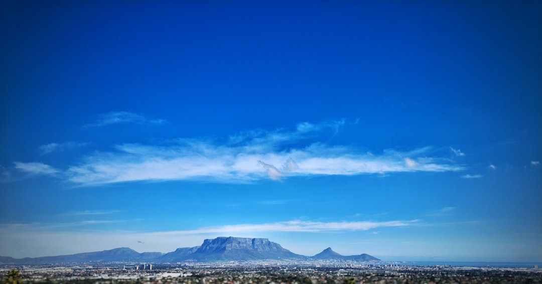 Table Mountain e Città del Capo in Sudafrica