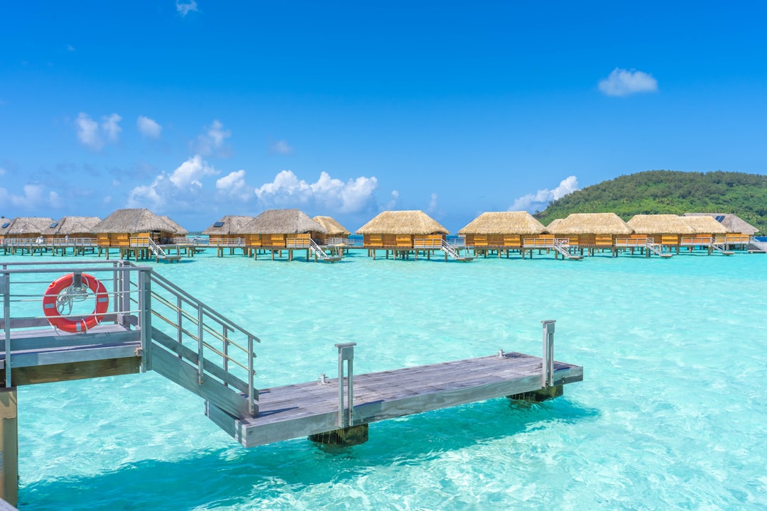 Overwater bungalow a Bora Bora, Polinesia Francese